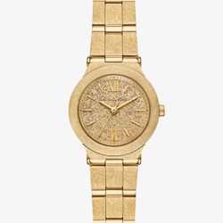 Petite Billie Frosted Gold-Tone Watch