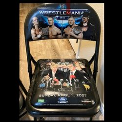 Donald Trump Vince McMahon  WrestleMania 23 Chairs - Not UFC… But Still… 