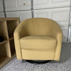 Glider Rocker Yellow Chair