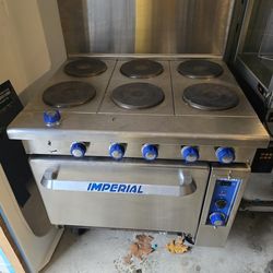 Commercial electric stove