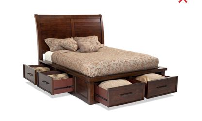 Perfect quality King size bed with external warranty