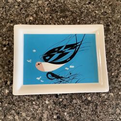 Set Of 2 Salad Plates- Charley Harper + Todd Oldham For Fishs Eddy