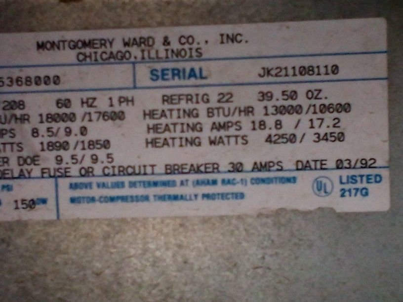 AC Window Unit