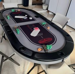 Barrington 10 player poker table (new)