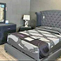 Brand New Bed Room Set In Box- Shop Now Pay Later 