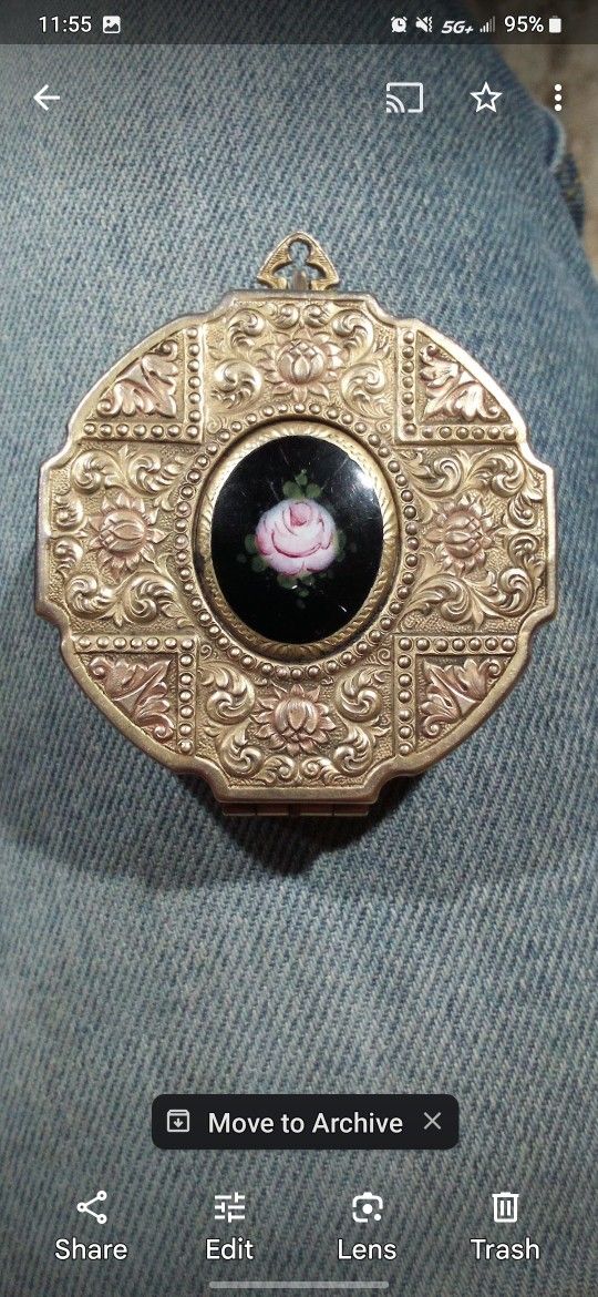 Vintage Estee Lauder Perfume Compact