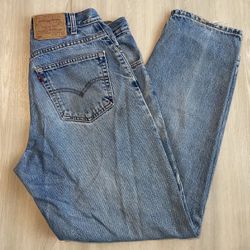 Vintage Levis 560 Jeans Loose Fit Tapered Leg Medium Wash 34x32 2002