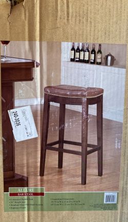New allure brown barstool