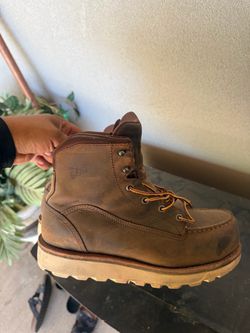 Red wings boots