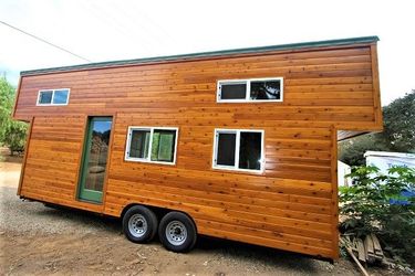 BRAND NEW TINY HOUSE ON WHEELS IDEAL GUEST HOUSE OR RENTAL OR ADU NO PERMIT NEEDED