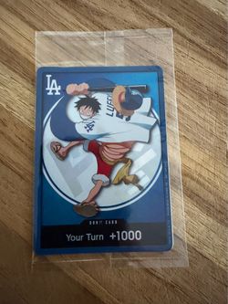 Dodgers Luffy Don card