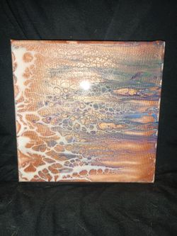 Acrylic Pour Painting Fluid Art Original 