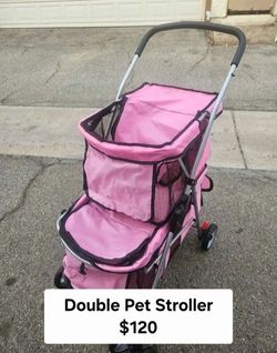 Double Pet Stroller
