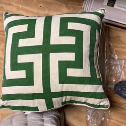 Feather Filled Outdoor Pillows..