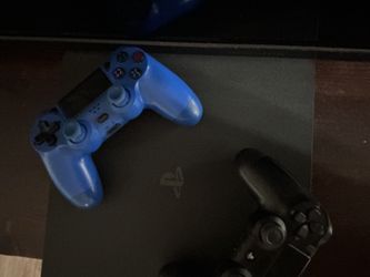 PS4 including controllers, cables, etc