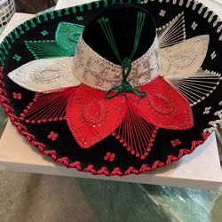 Ew Beautiful Authentic Mexican Traditional Hat