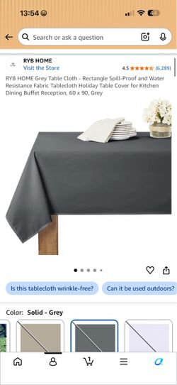 Table covers waterproof cloth