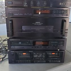 Onkyo Stereo System Vintage