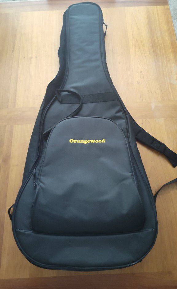 Acoustic Guitar Soft Case W Backpack Straps