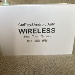 CarPlay & Android Auto Wireless Smart Touch Screen
