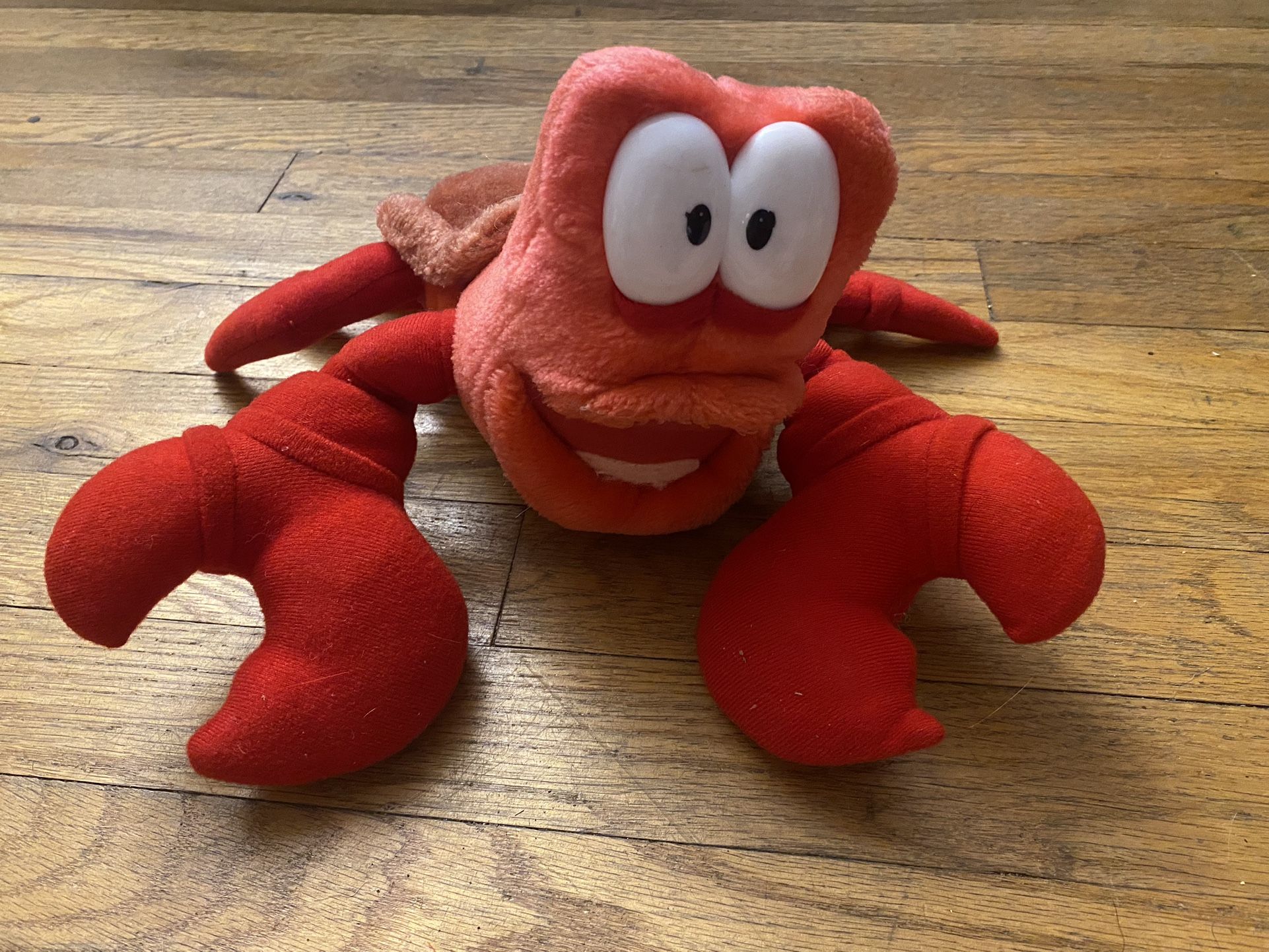 Disney Vintage Disney The Little Mermaid Sebastian The Crab Plush larger