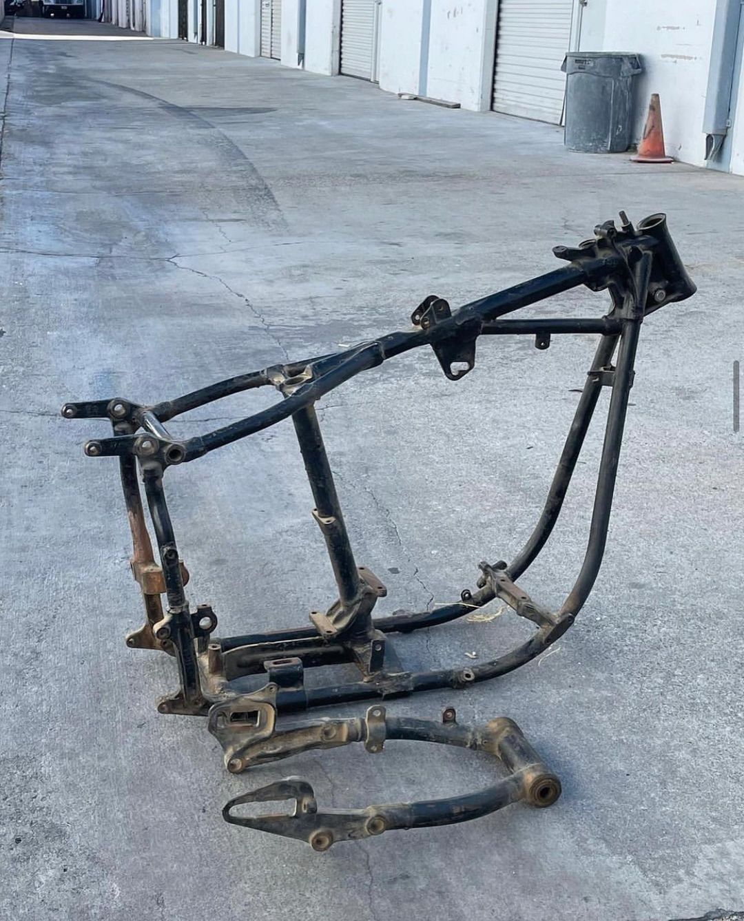 Harley Drop Seat Frame.