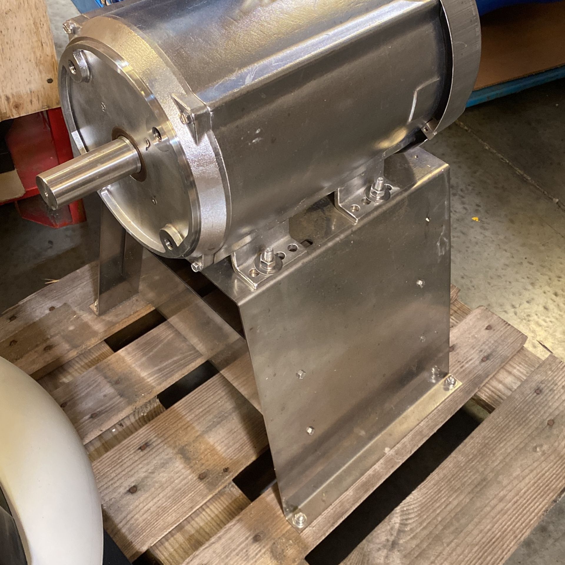 Stainless Steel Motor With Stand