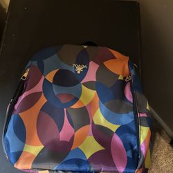 POABA Multicolor Backpack/Purse