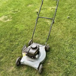 Lawnmower Starts, Runs And Cuts