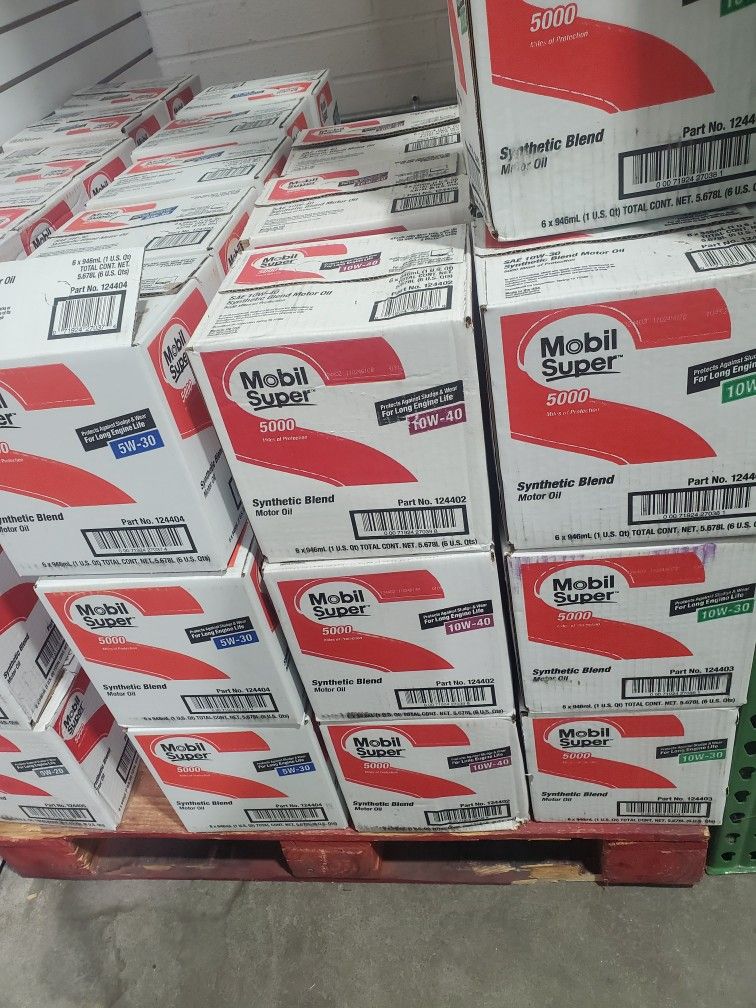 Special Price Mobil Oil Case 6QT High Quality