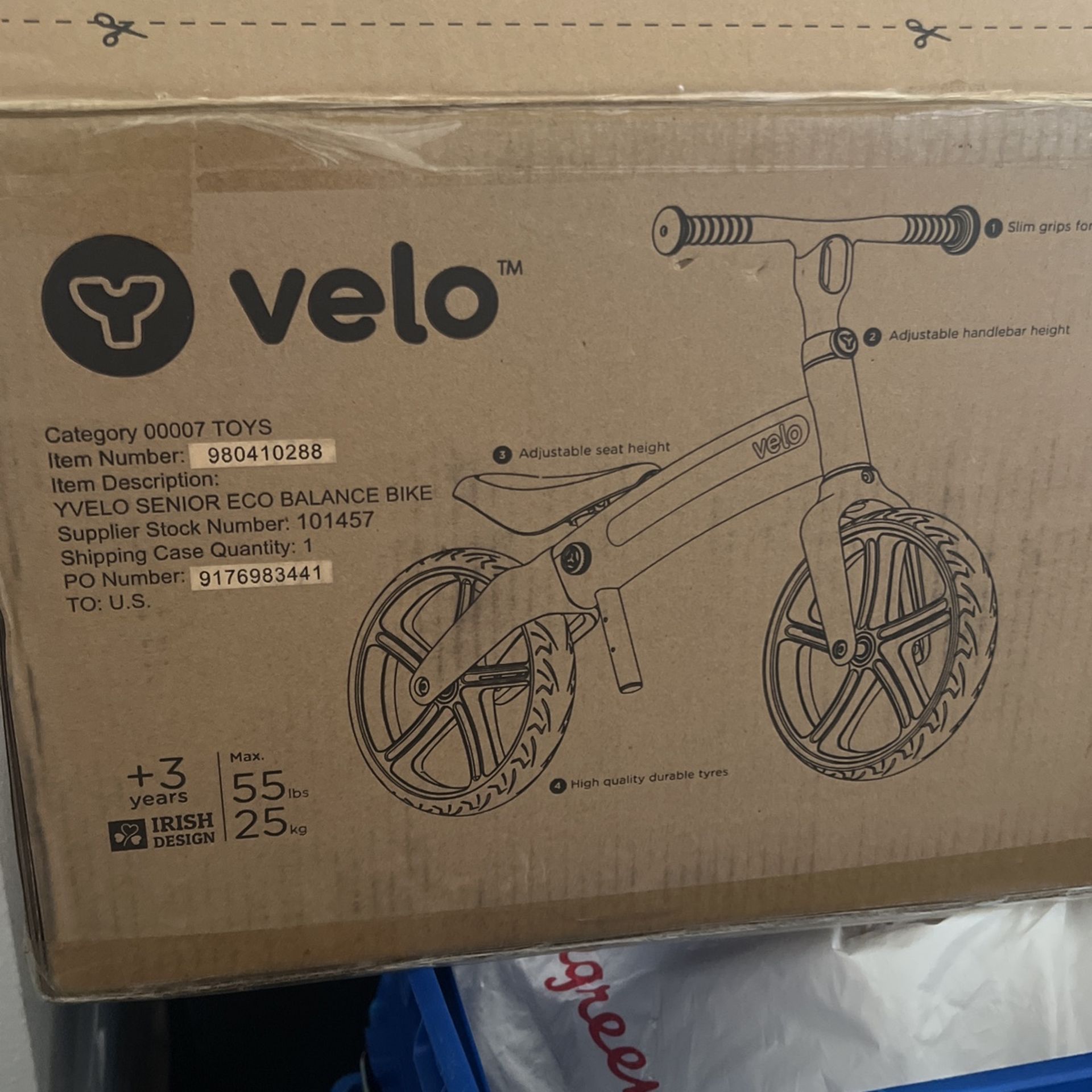 Yvolution Balance bike