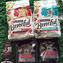 Dog food and treats bundle sale All for $23
