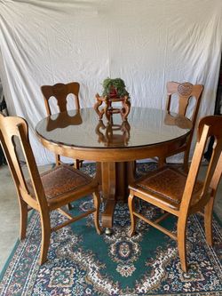 Antique T. Brilliant Furniture Co. San Francisco Dining Set – $1,200 OBO