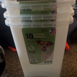 Pet Food Container 
