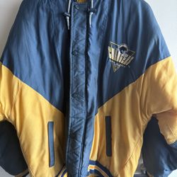 Logo 7 Team Vintage Puffer San Diego Chargers And Crew Neck 