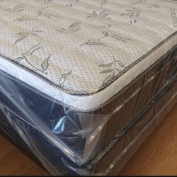 FULL PILLOW TOP MATTRESS ‼️