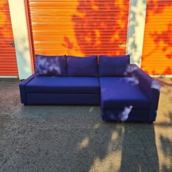 Blue Sectional Couch - Free Delivery
