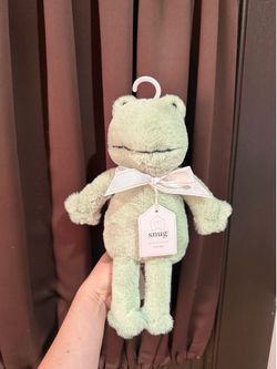 Baby frog plushie