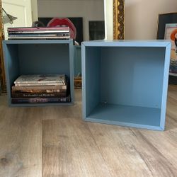 Blue Box shelves