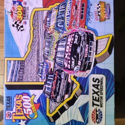 Texas Motor Speedway TMS 500 NASCAR April 1998 Race Racing Program woth Patch!