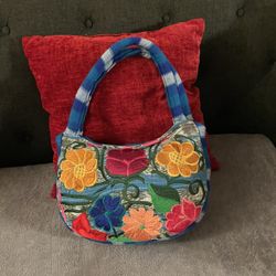 Bolsa Bordada A Mano Hecha En Mexico $14 Precio Firme 