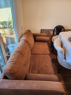 Brown couch