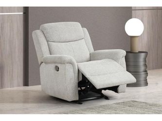 Sandbach Light Gray Glider Recliner