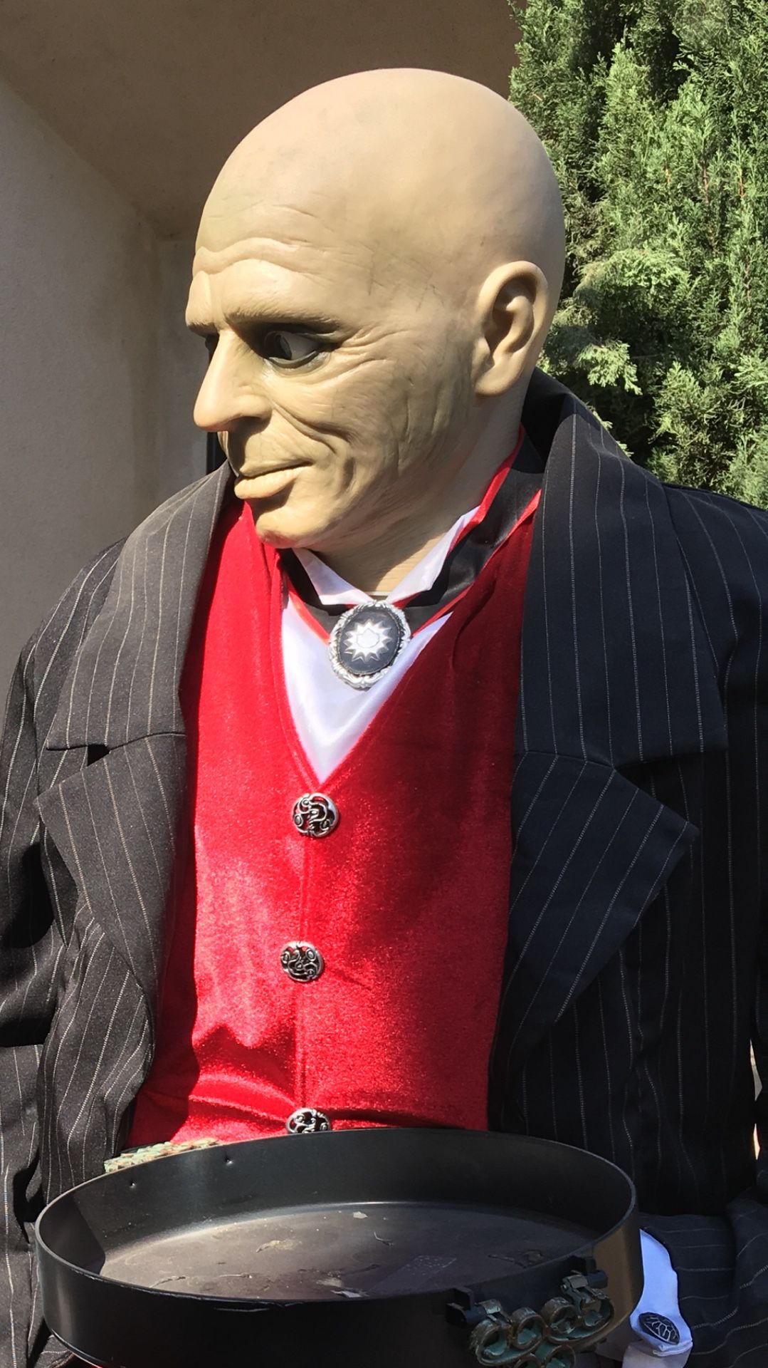 Halloween Animated Butler. Gemmy 6 ft tall. Breathing Scary Butler. Very Rare