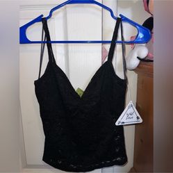 Black Lace Top