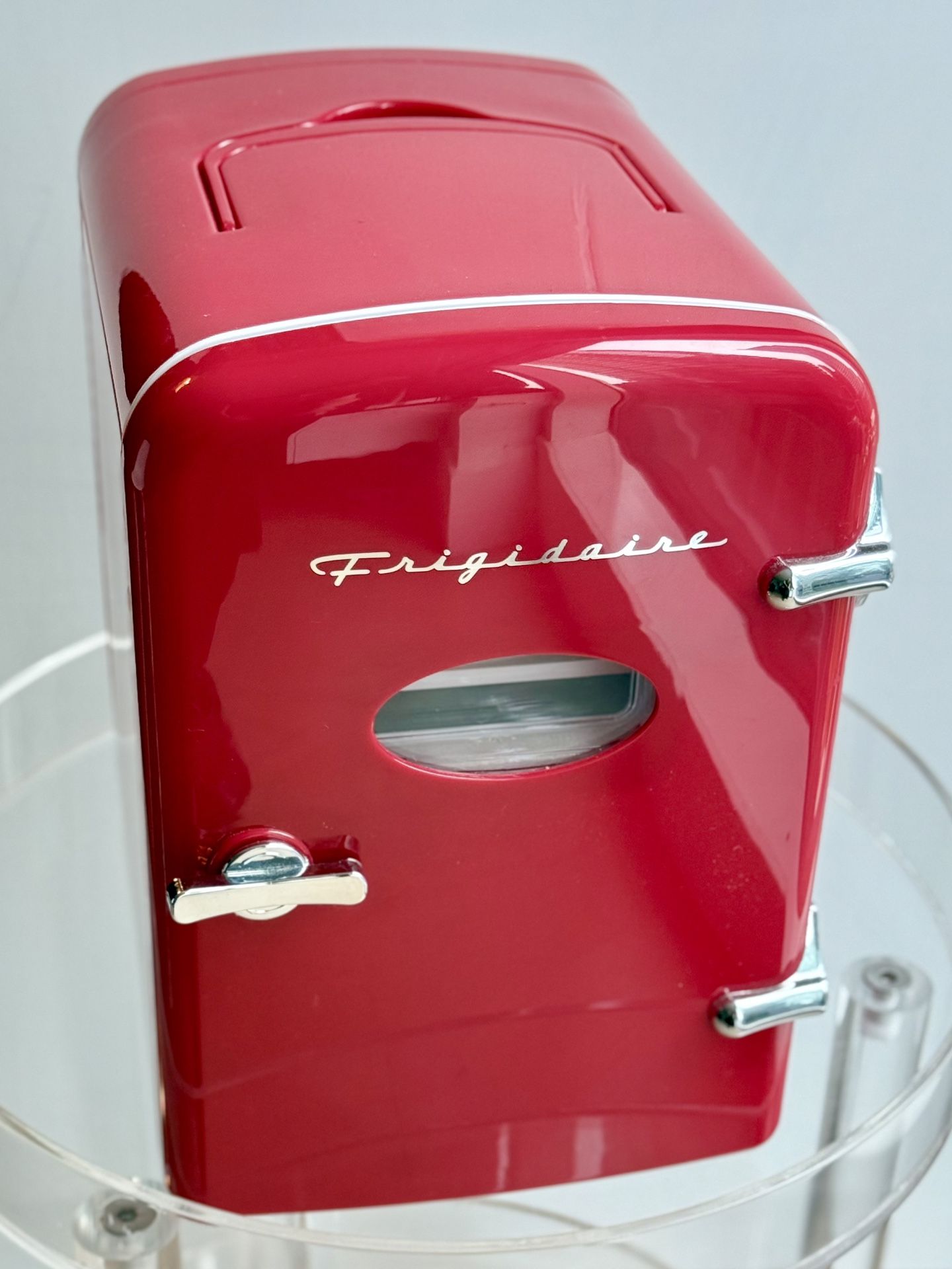 Frigidaire 6-Can Retro Mini Fridge - Red