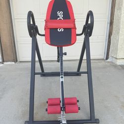 Heavy Duty Gravity Inversion Table 300 lbs Capacity with Adjustable Protective Belt Inversion Table for Back Pain Relief Updated