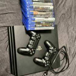 Perfect Working Ps 4 Pro 1TB Console - Black