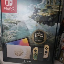Nintendo Switch Legend of Zelda Tears Of The Kingdom OLED Limited Edition 