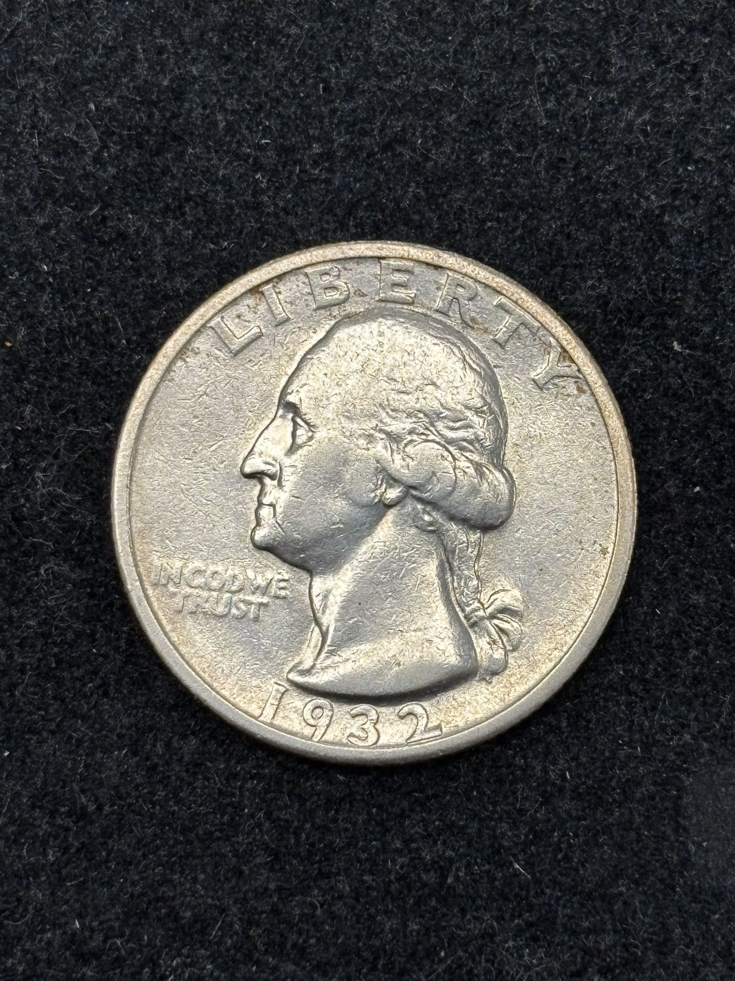 1932-S Washington Silver Quarter -- MOST RARE COIN OF ENTIRE SERIES!